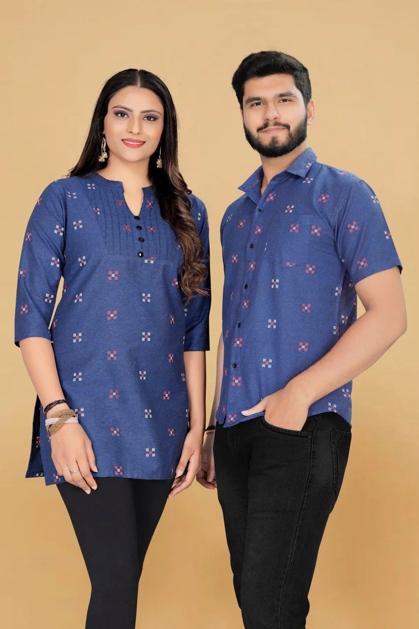 Couple Combo Western Shirts