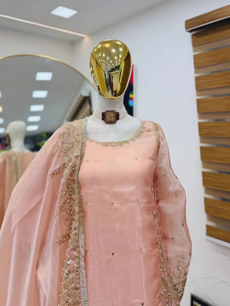 Hania Ameer Inspired Pink Salwar Suit