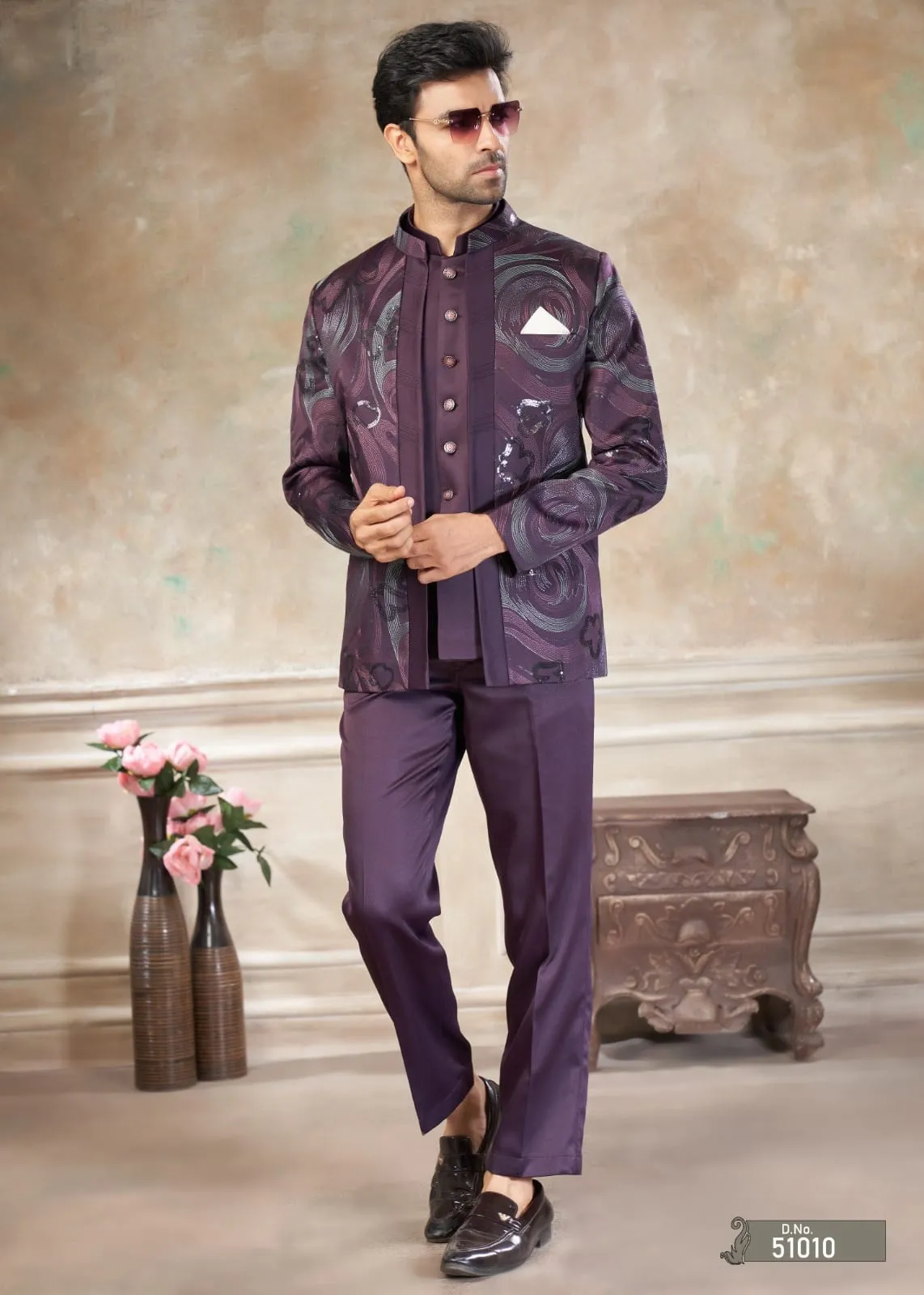 Jodhpuri Style Kurta For Men