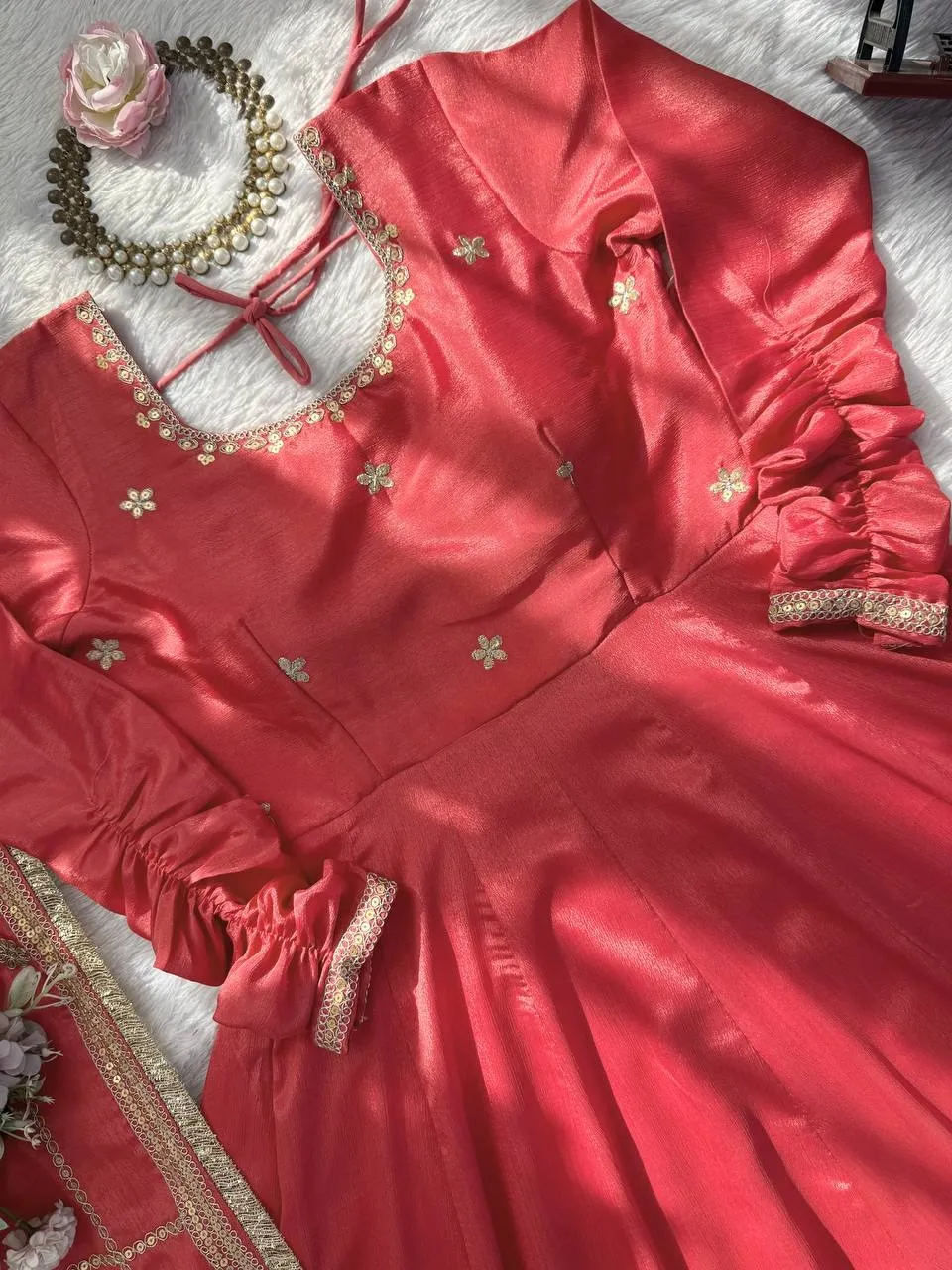 Stylish Wedding Anarkali Set