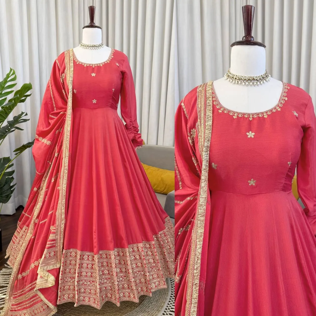 Stylish Wedding Anarkali Set