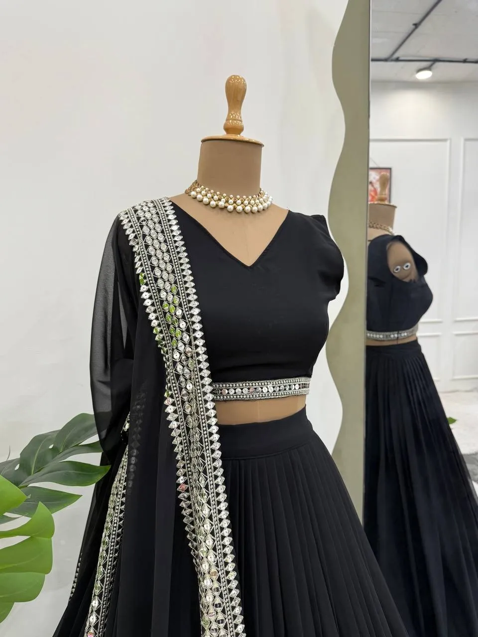 Best Black Lehenga Choli Under 2000