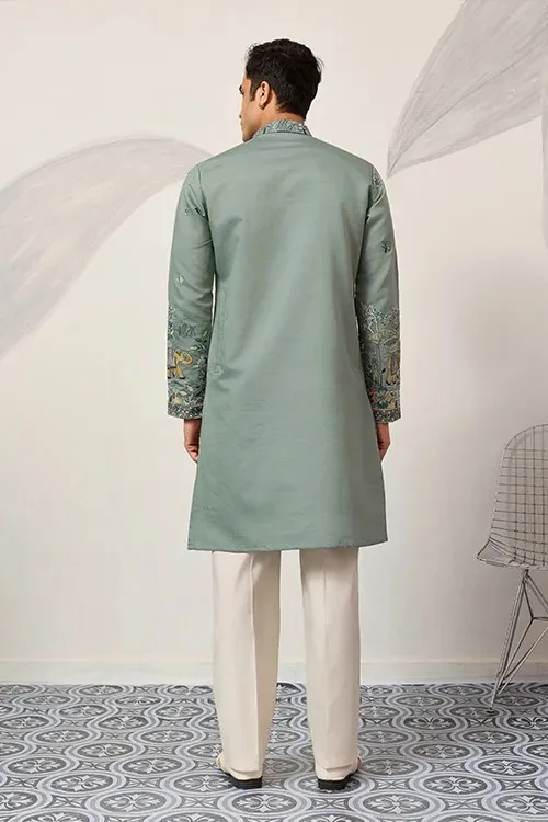 Men Pista Wedding Ethnic Kurta