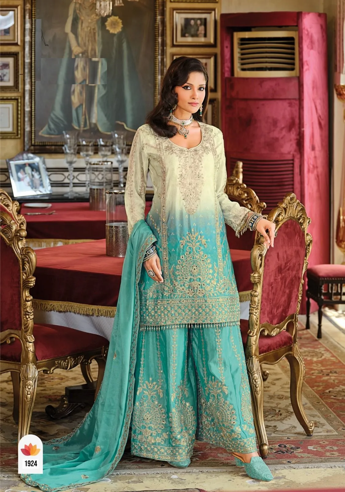 Premium Original Readymade Pakistani Dress Green