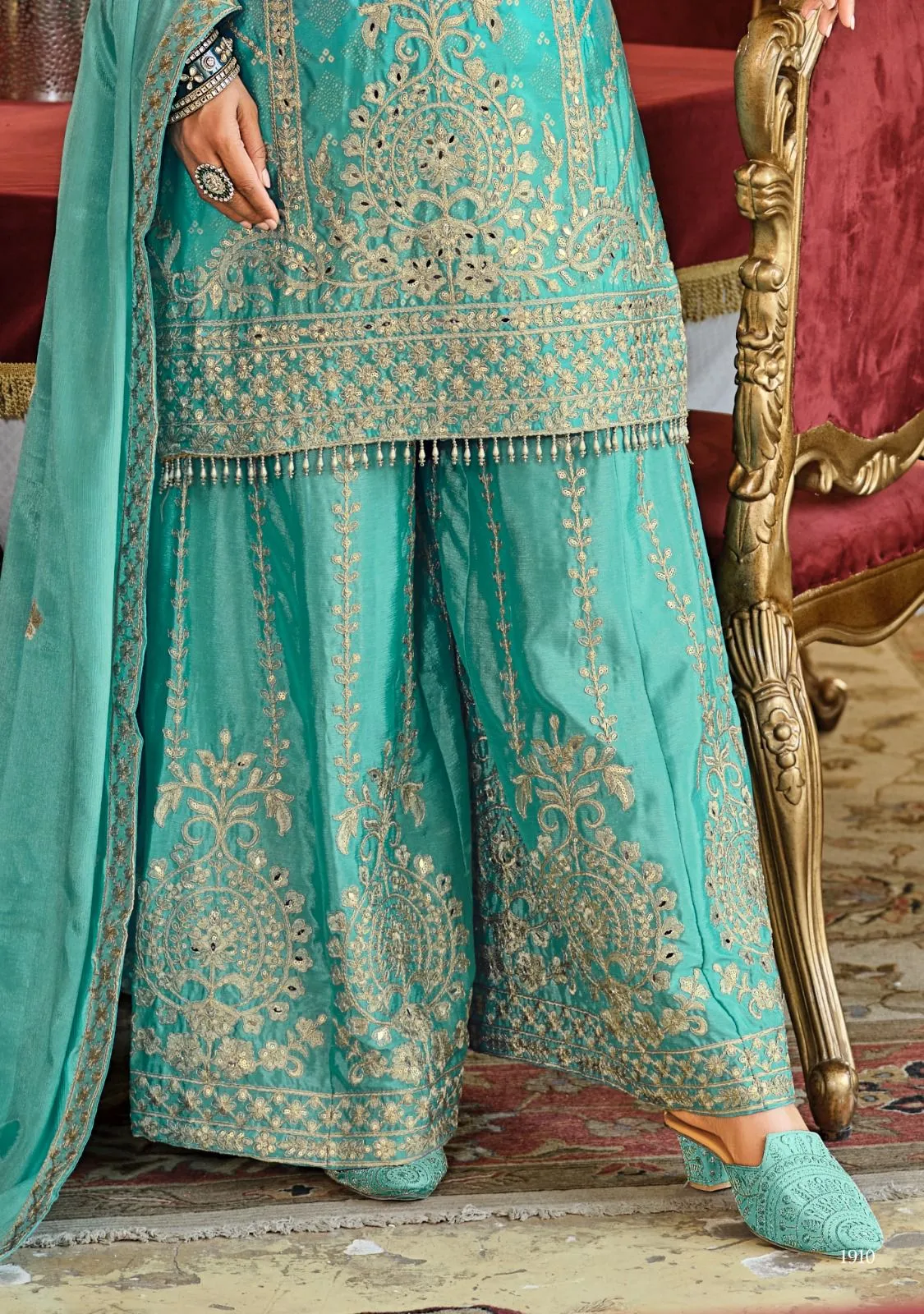 Premium Original Readymade Pakistani Dress Green
