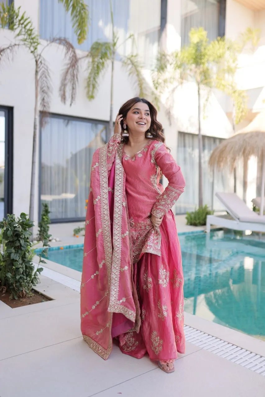 Readymade Eid Dress Pastel Colors