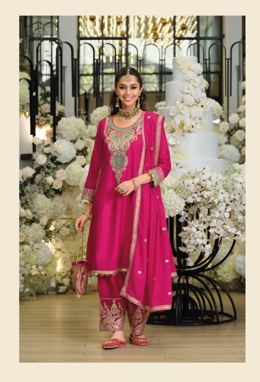 Readymade Eid Dresses Premium Pink