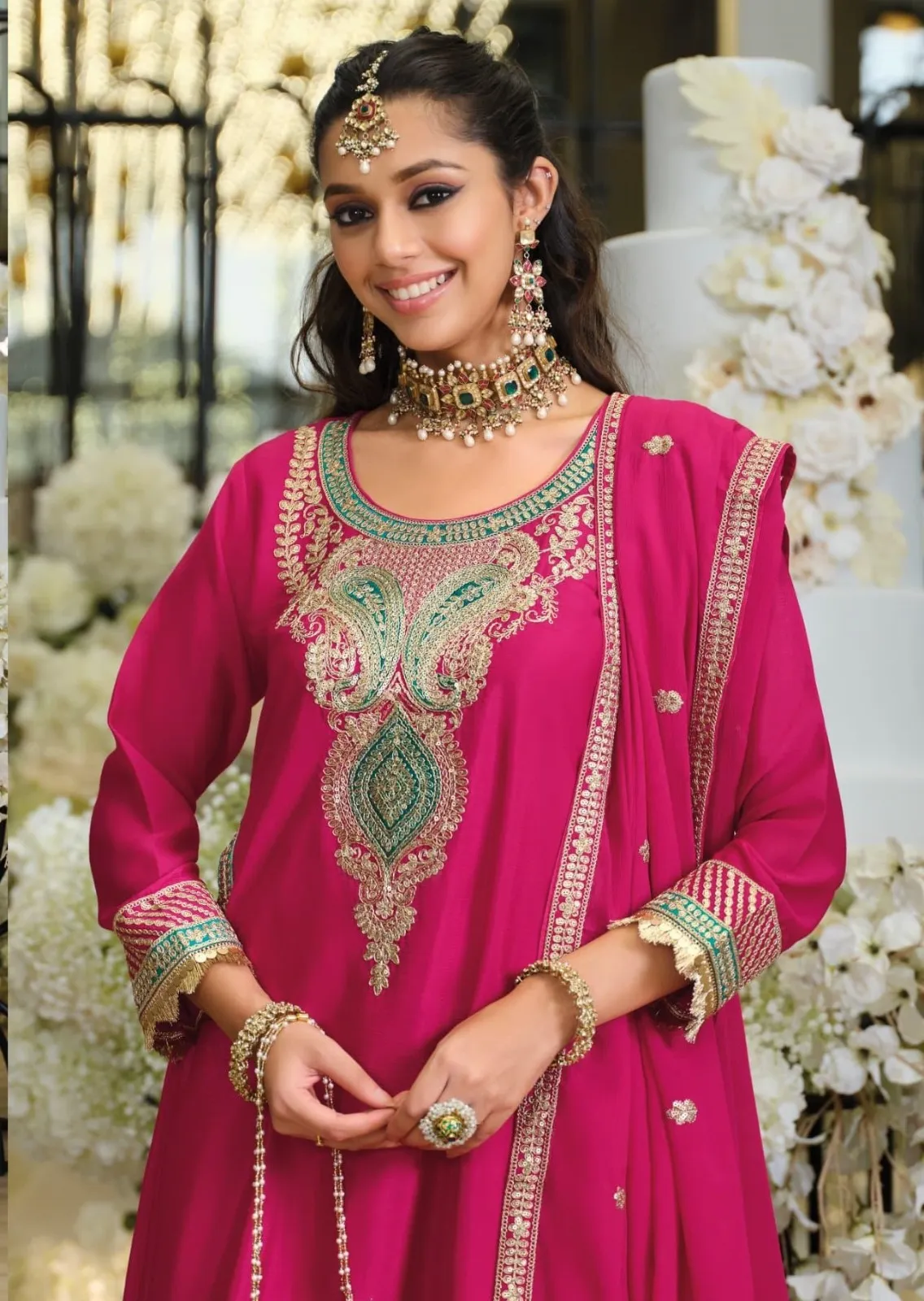 Readymade Eid Dresses Premium Pink