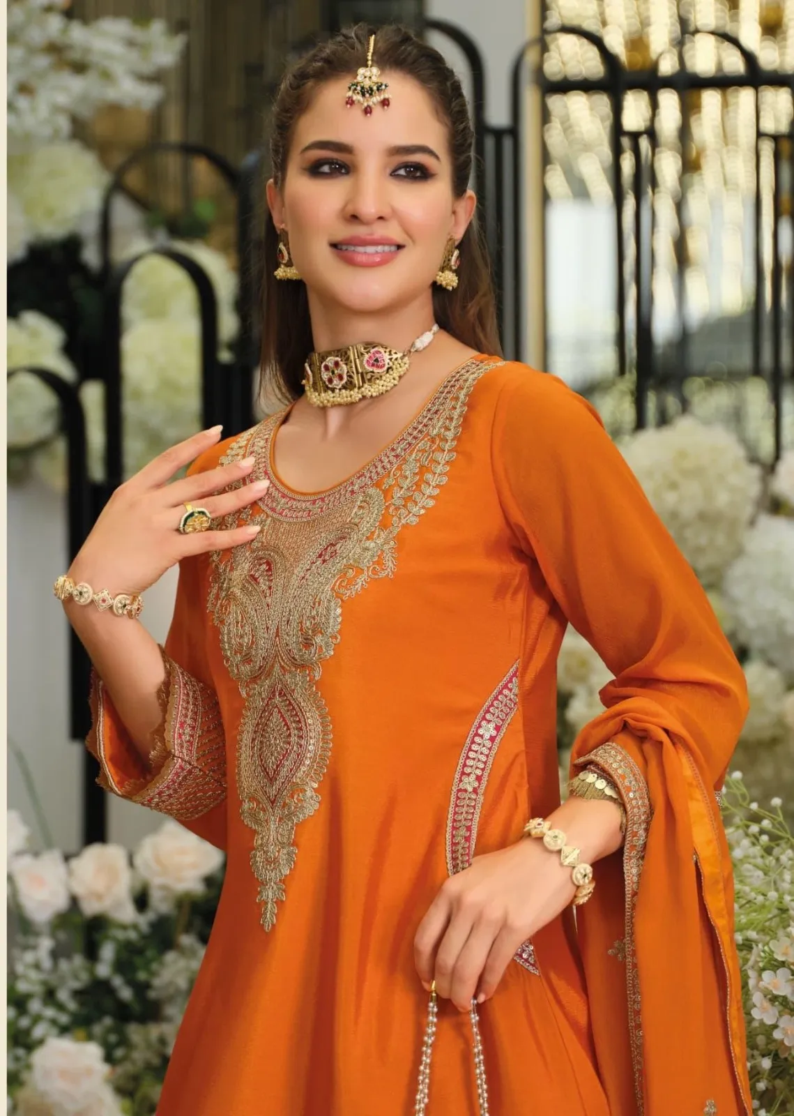 Readymade Yellow Wedding Dresses Premium