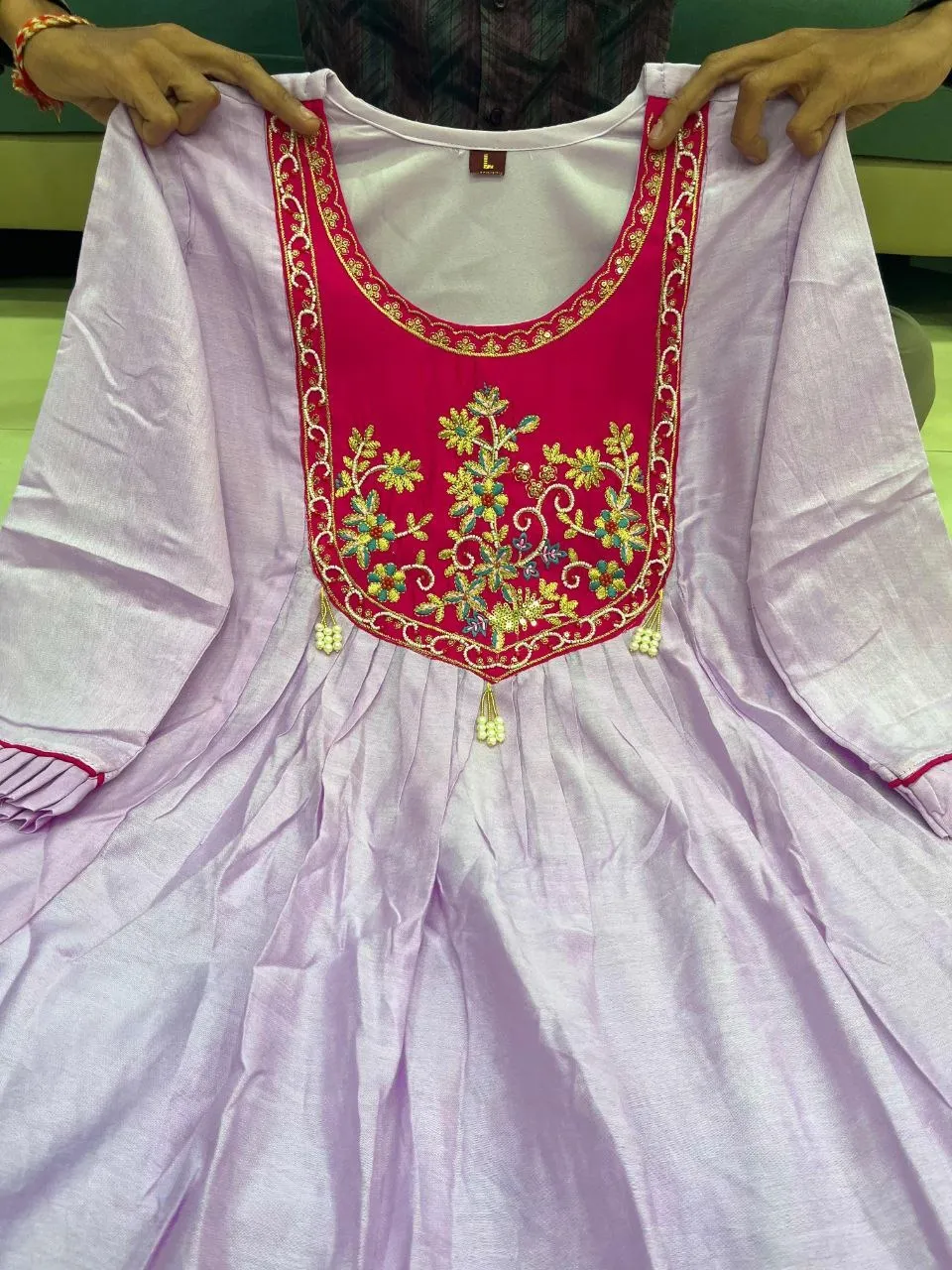 Trending Embroidery Festive Co ord Set