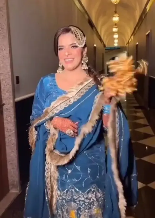 Wedding Blue Skirt Suit