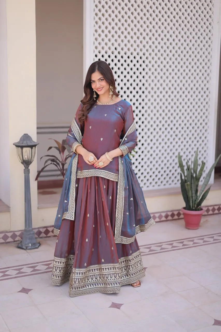 Wedding Special Lehenga with Long Blouse