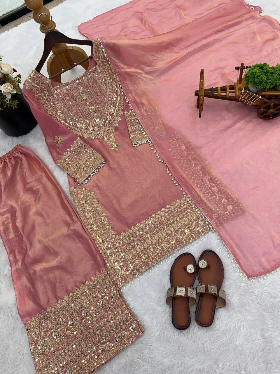 Baby Pink Dress for Women