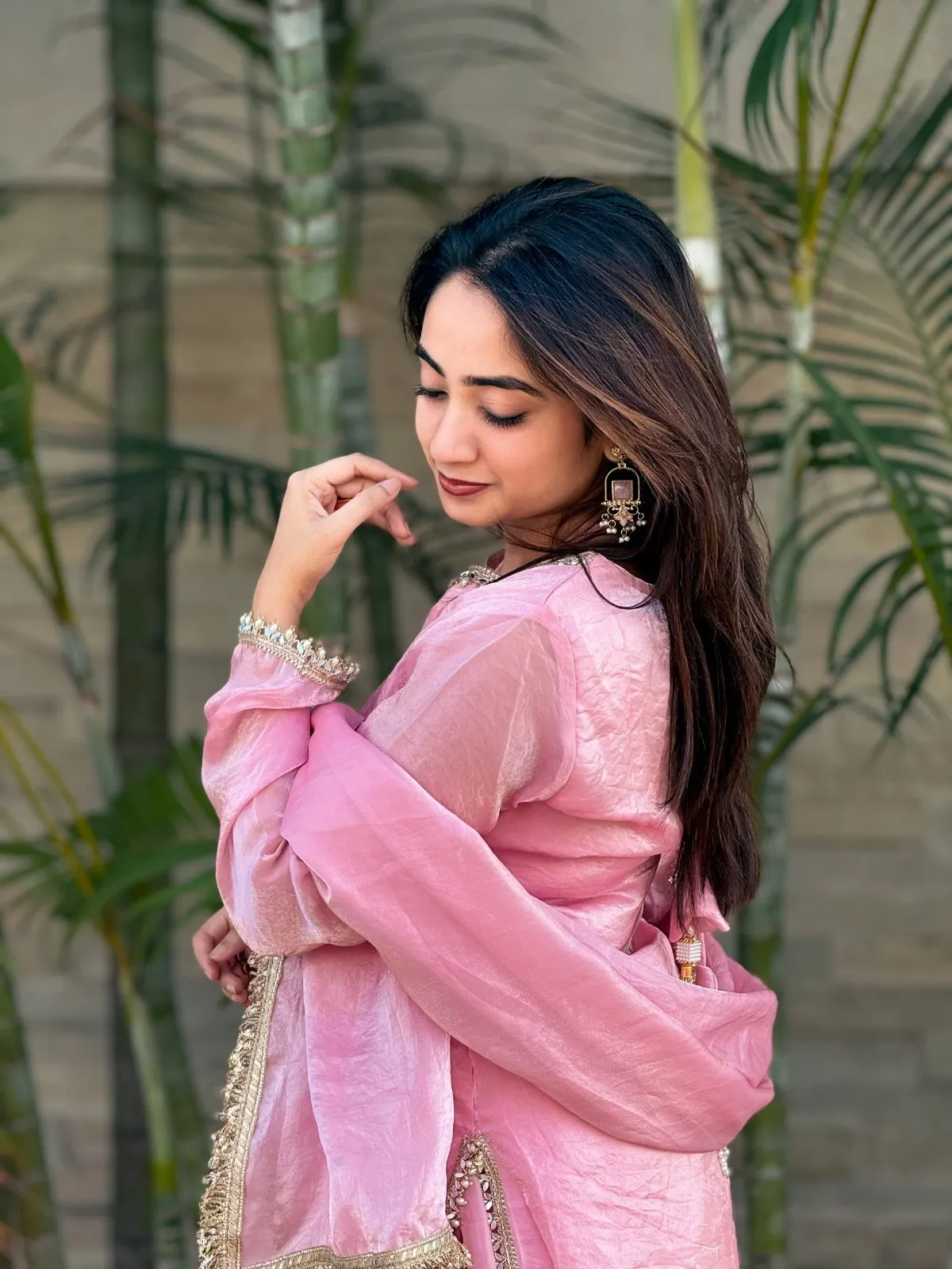 Baby Pink Farsi Salwar Set