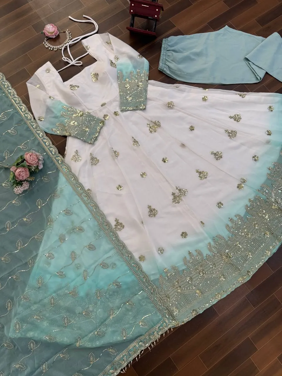 Beautiful Anarkali Dress for Ramzan Eid