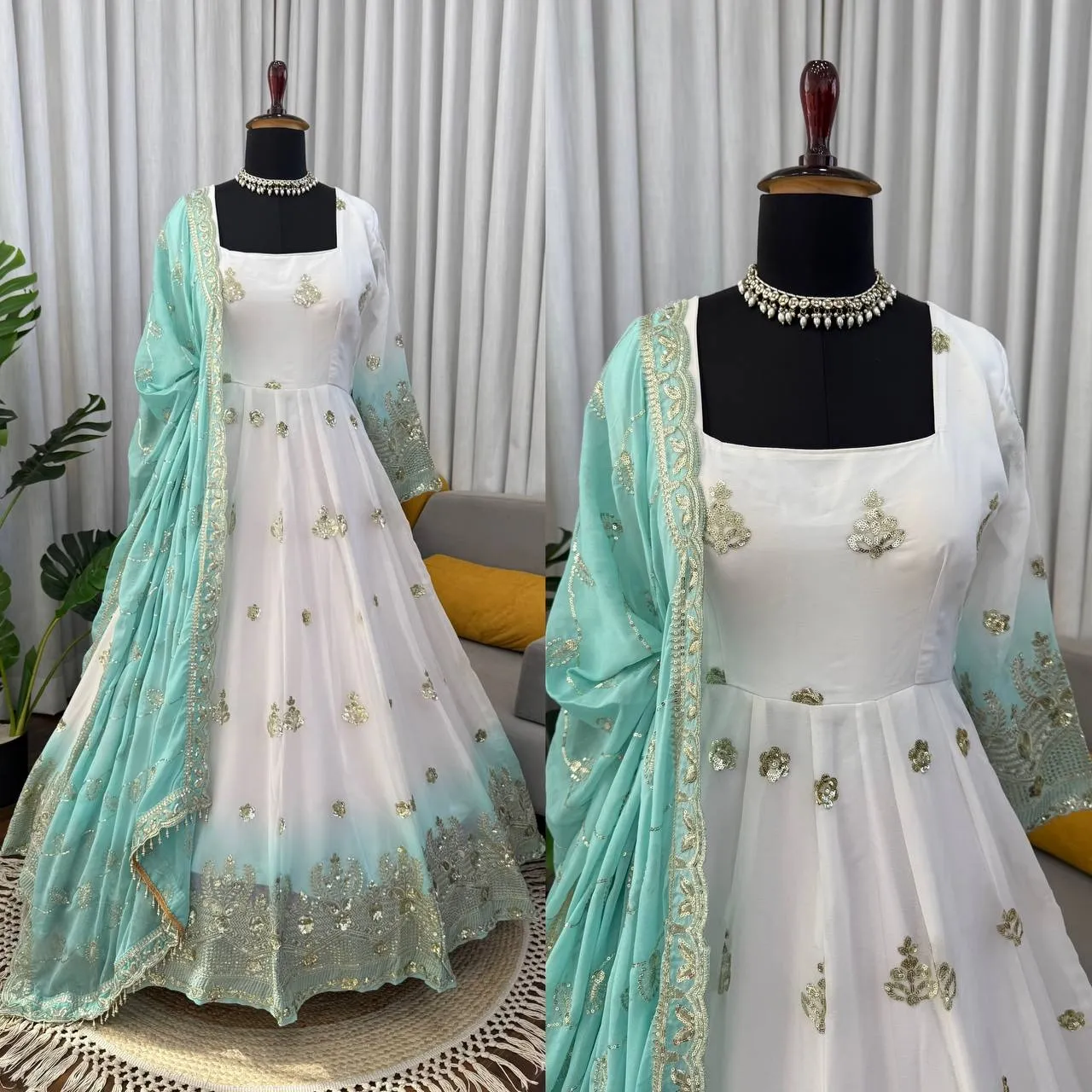 Beautiful Anarkali Dress for Ramzan Eid