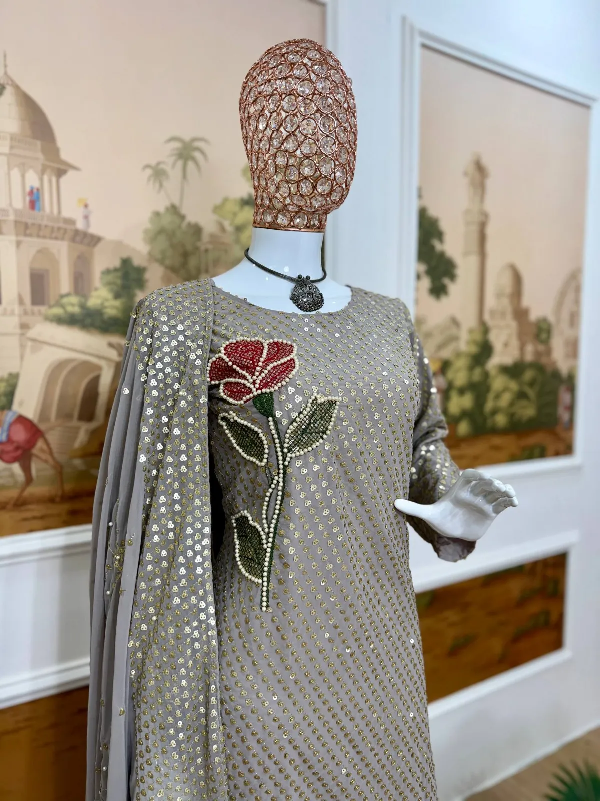 Eid Festive Special Readymade Straight Suit