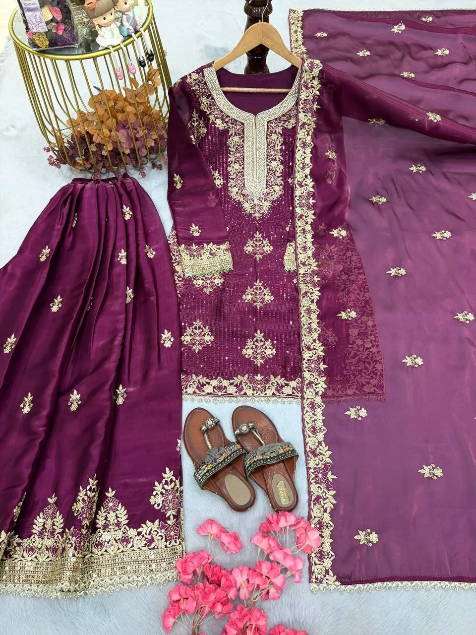 Diamond Work Readymade Eid Dress