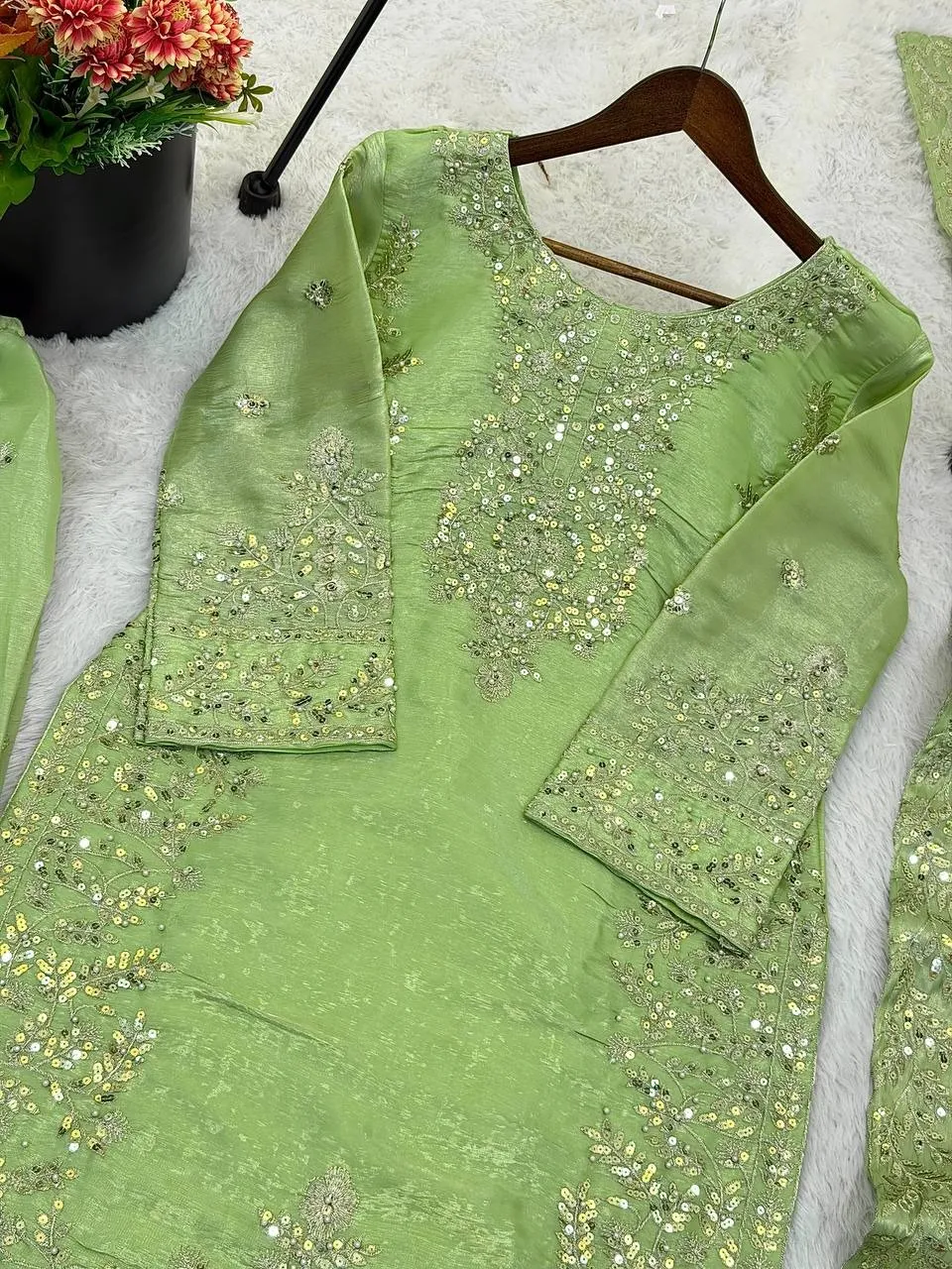 Eid Festival Pakistani Readymade Pista Dresses