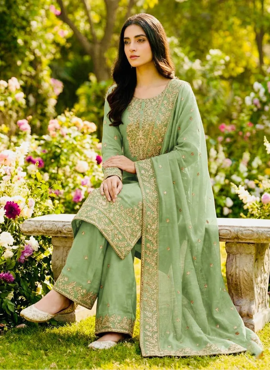 Eid Festival Pakistani Readymade Pista Dresses