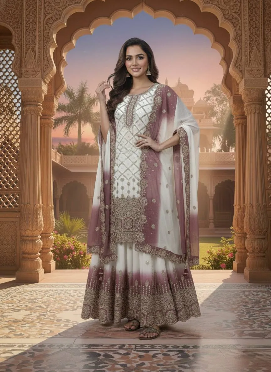 Eid Special Readymade Pakistani Salwar Suit Pink