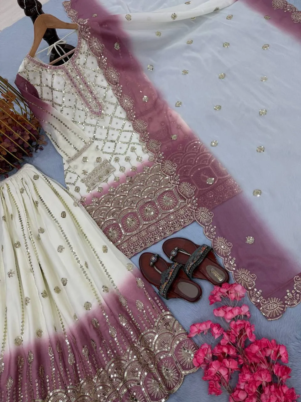 Eid Special Readymade Pakistani Salwar Suit Pink