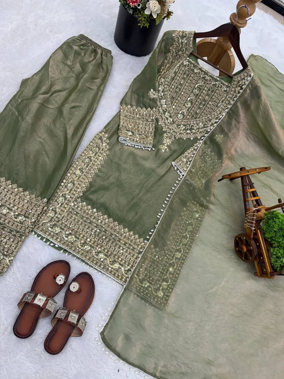 Heavy Embroidery Dress for Eid | Festive Suits