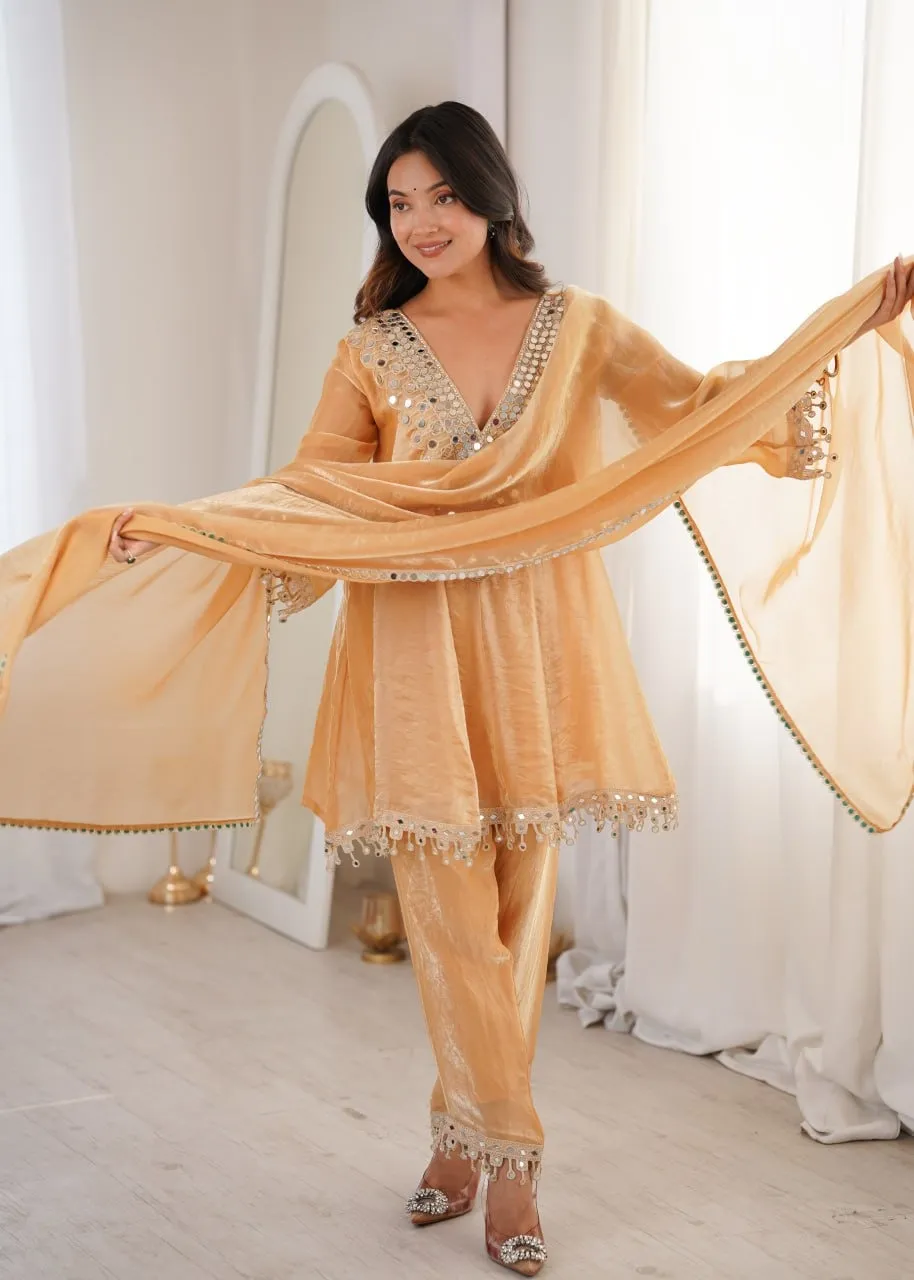 Mirror work Salwar Suit Set