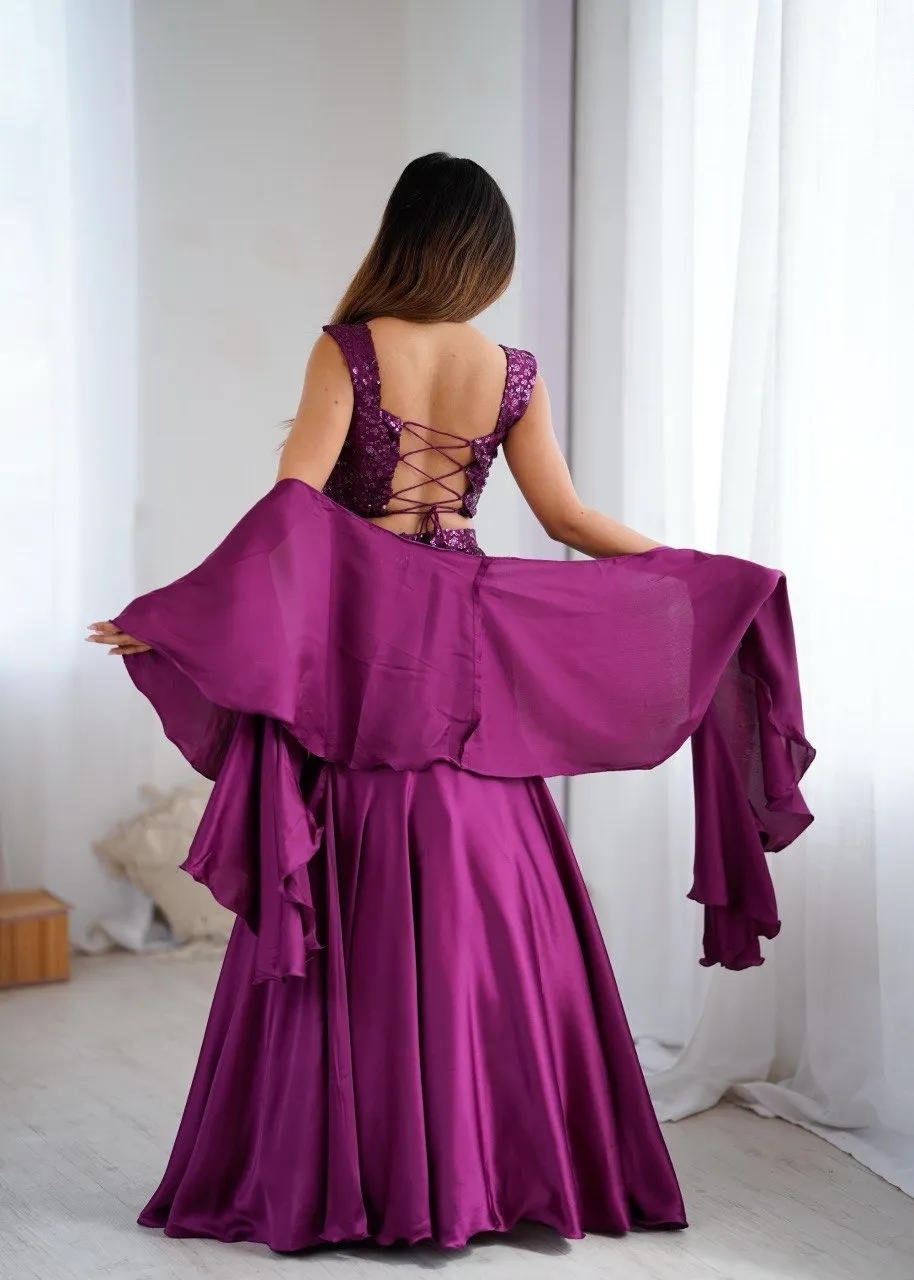Readymade Fish Cut Lehenga for Wedding