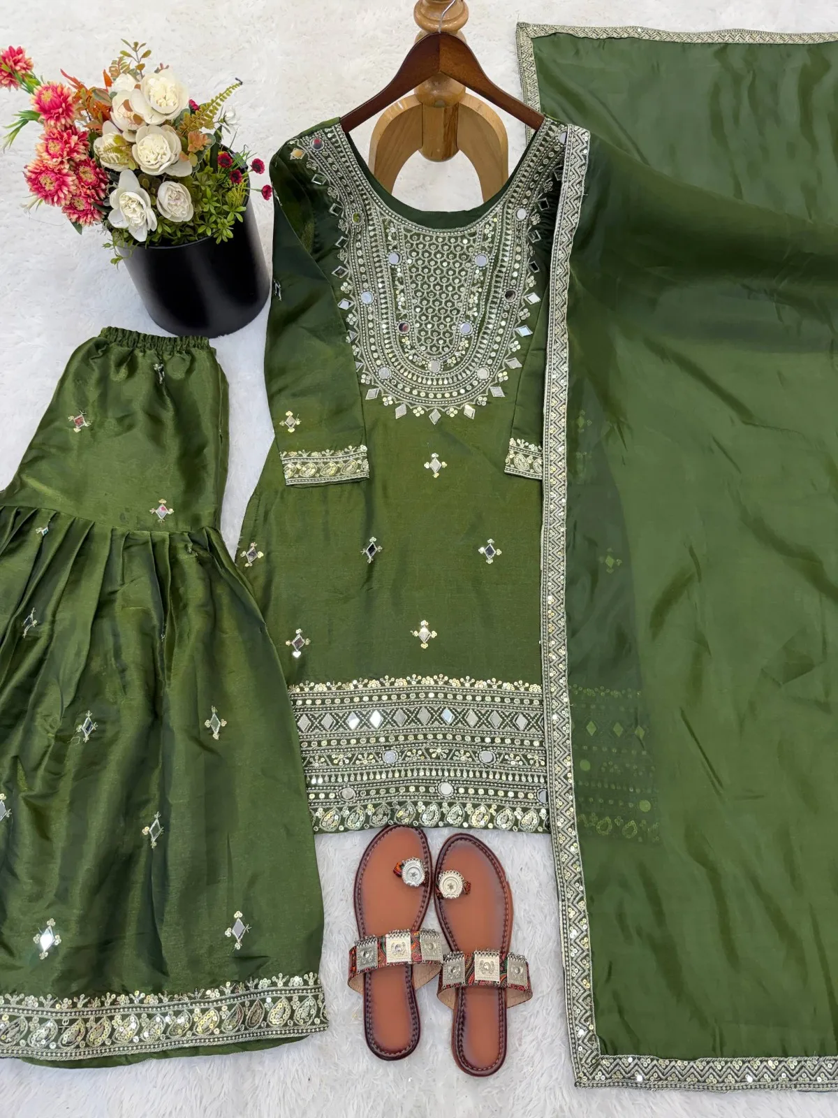 Eid Special Pakistani Garara Salwar Suit