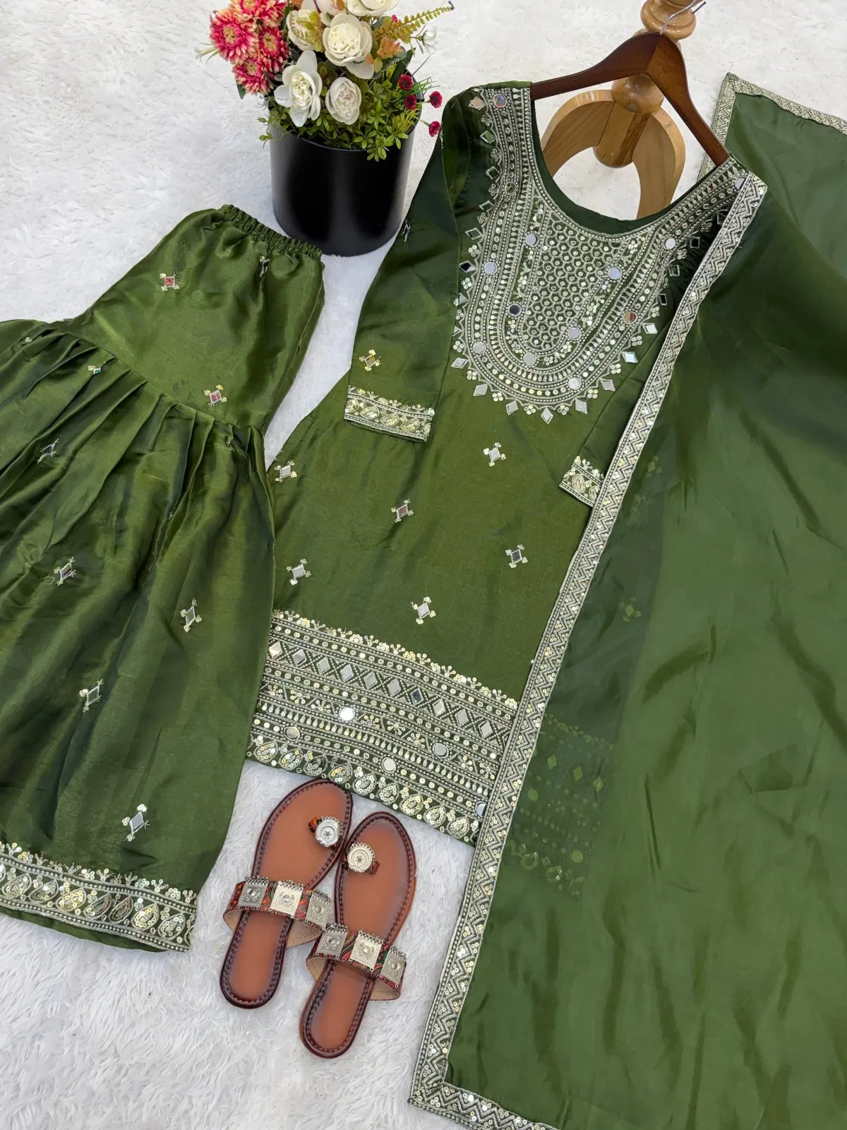 Eid Special Pakistani Garara Salwar Suit