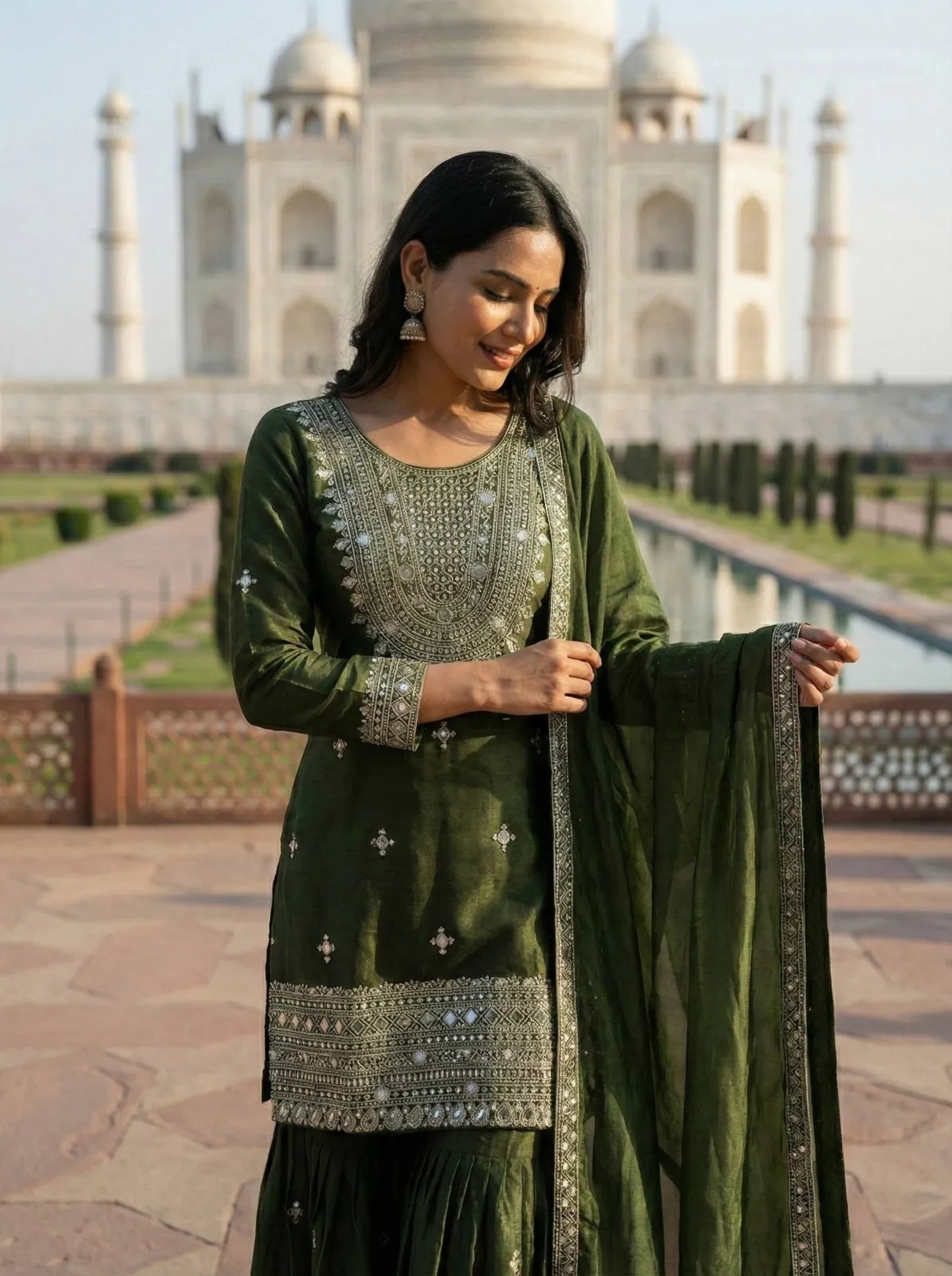 Eid Special Pakistani Garara Salwar Suit