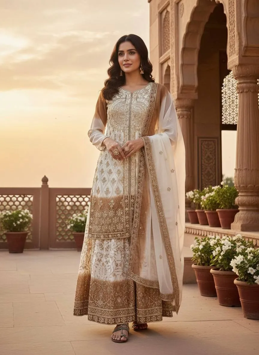 Slit Cut Readymade Eid Dress