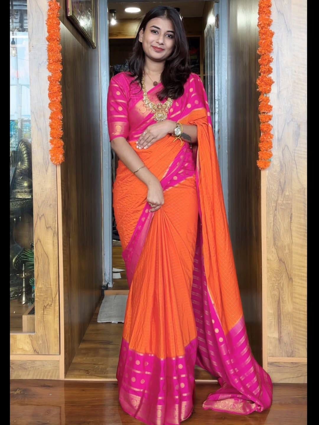 Zip and go Saree for Wedding