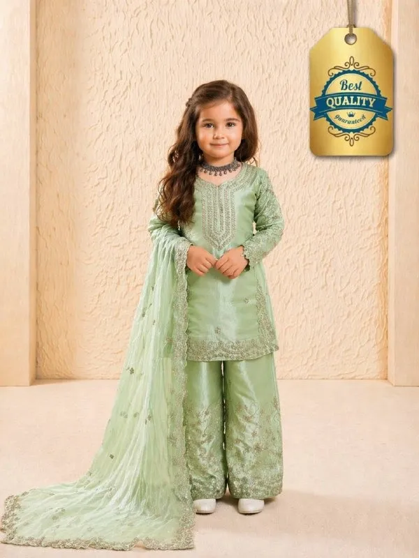 Pista Color Small Kids Readymade Dress