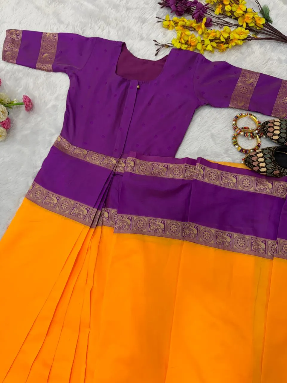 Mysore Silk Zip and Go Saree