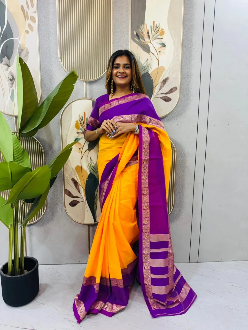 Mysore Silk Zip and Go Saree