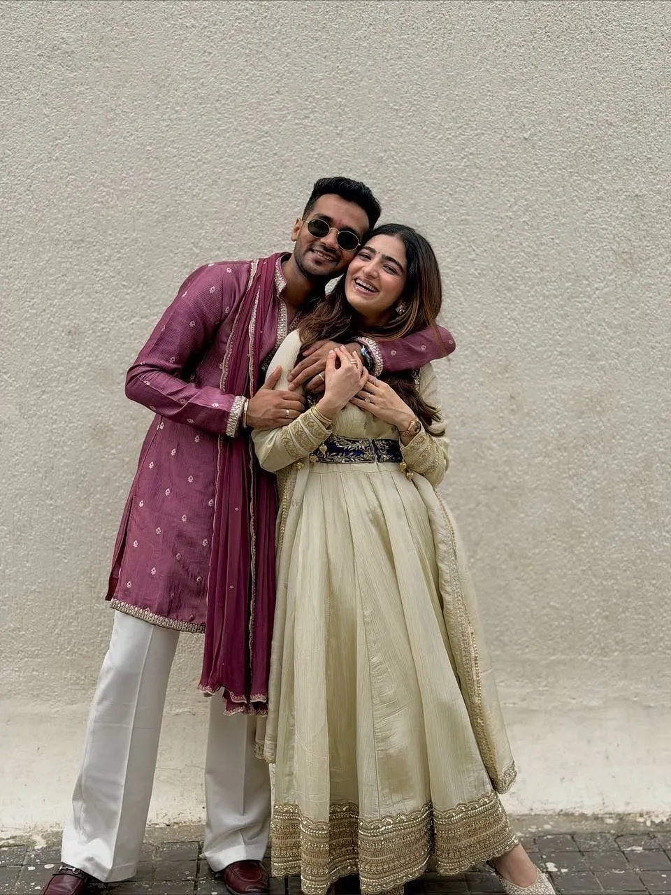 Bollywood Inspired Anarkali Suit with Koti Fashion