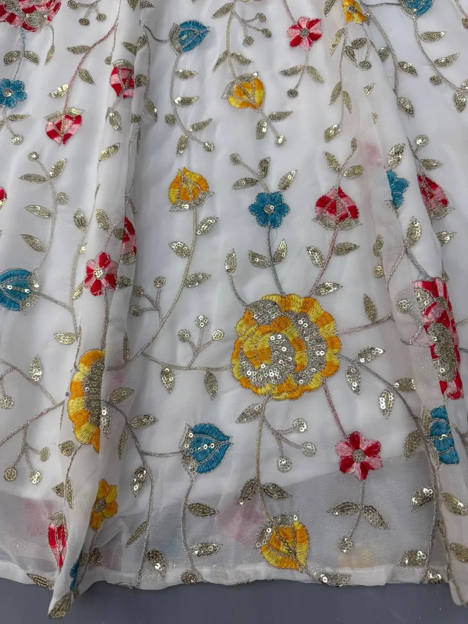 Bollywood Inspired Sleeveless Gown