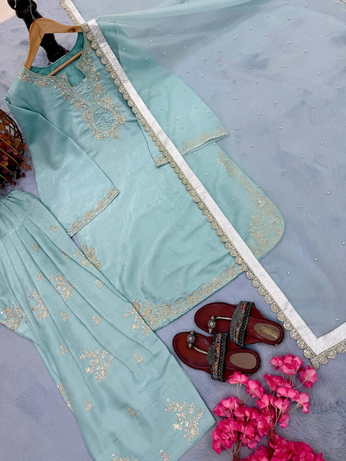 Matching Mother Daughter Farsi Salwar Suit