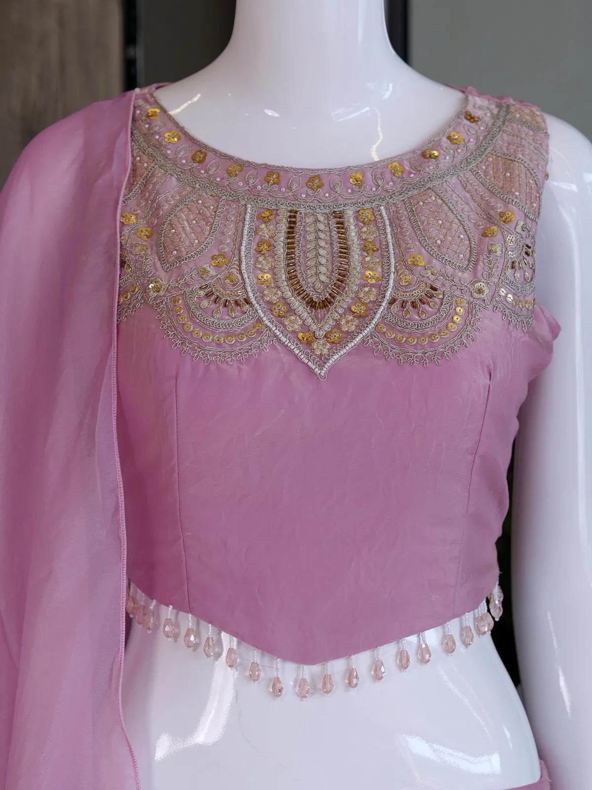 Pastel Purple Party Wear Indo Western Suit
