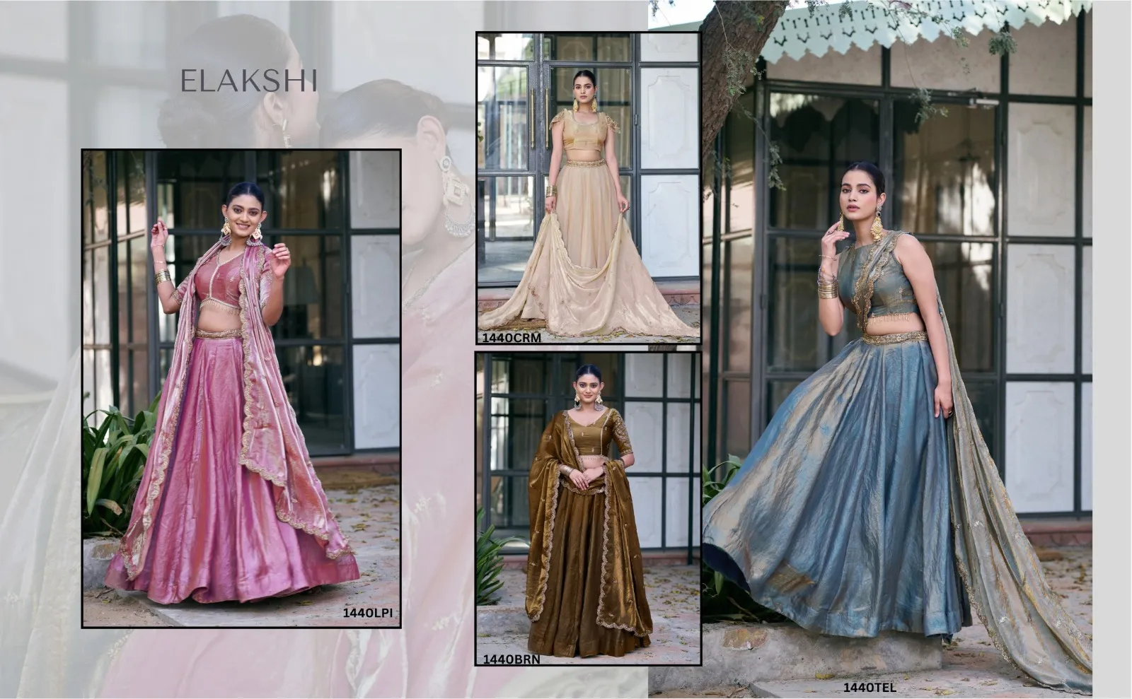 Pink Fendi Sequins Embroidered Lehenga Choli