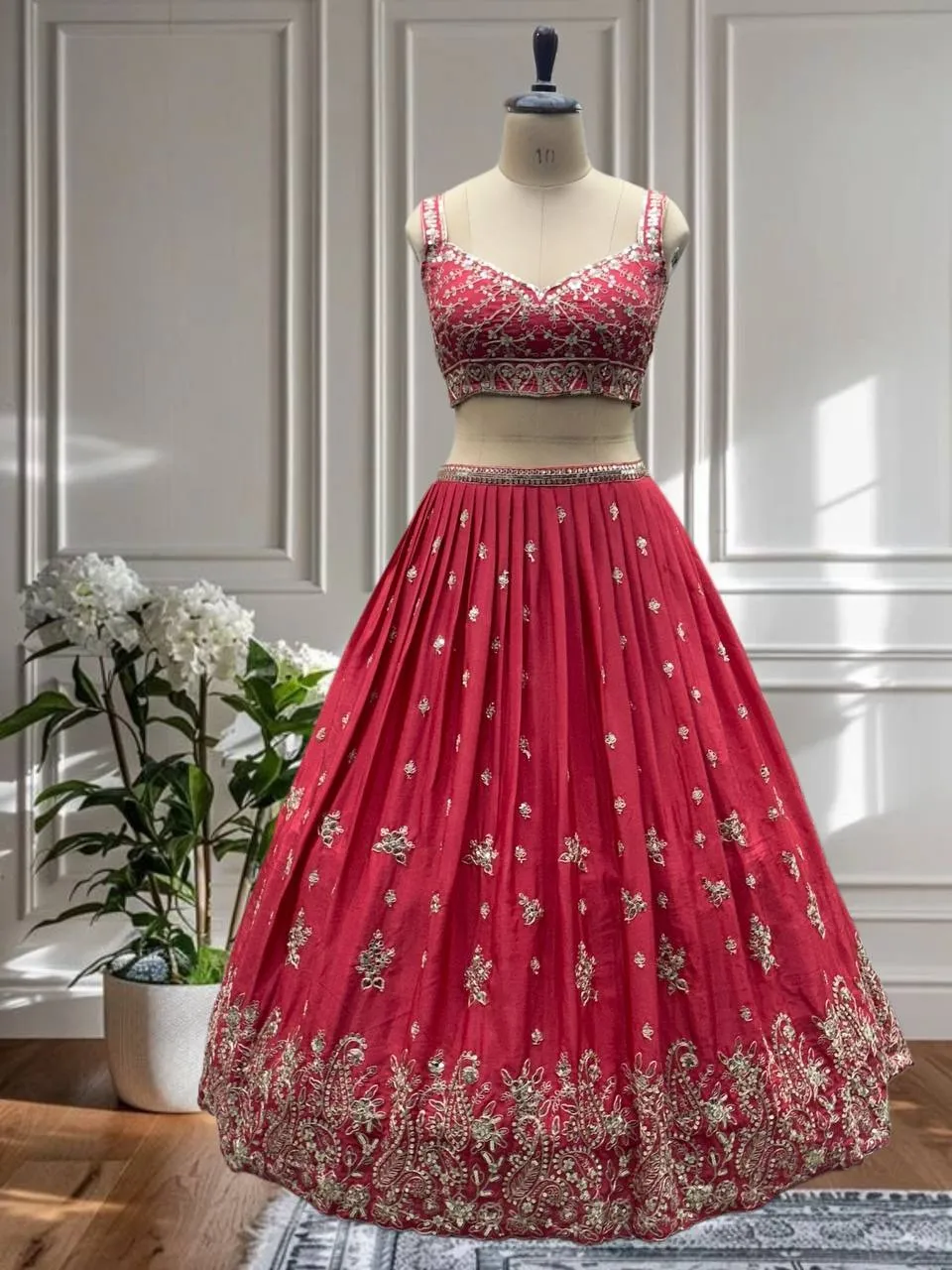 Plus Size Lehenga Blouse for Wedding