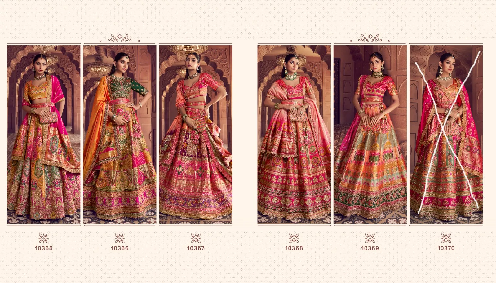 Rani Color Banarasi Silk Bridesmaid Lehenga with Swarovski and Zari Weaving Work for Wedding Wear