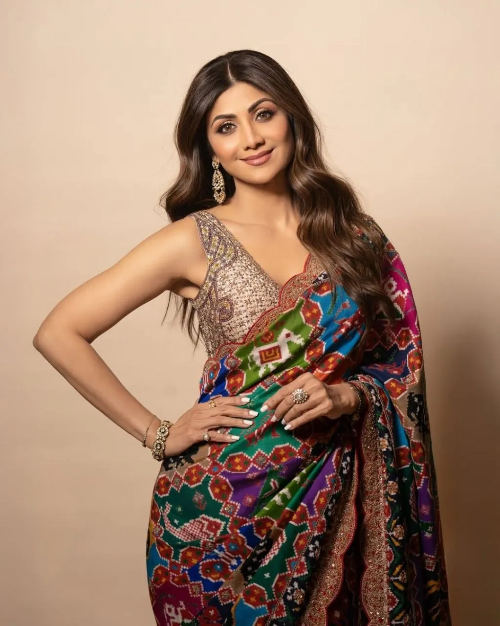 Shilpa Sheety Inspired Saree