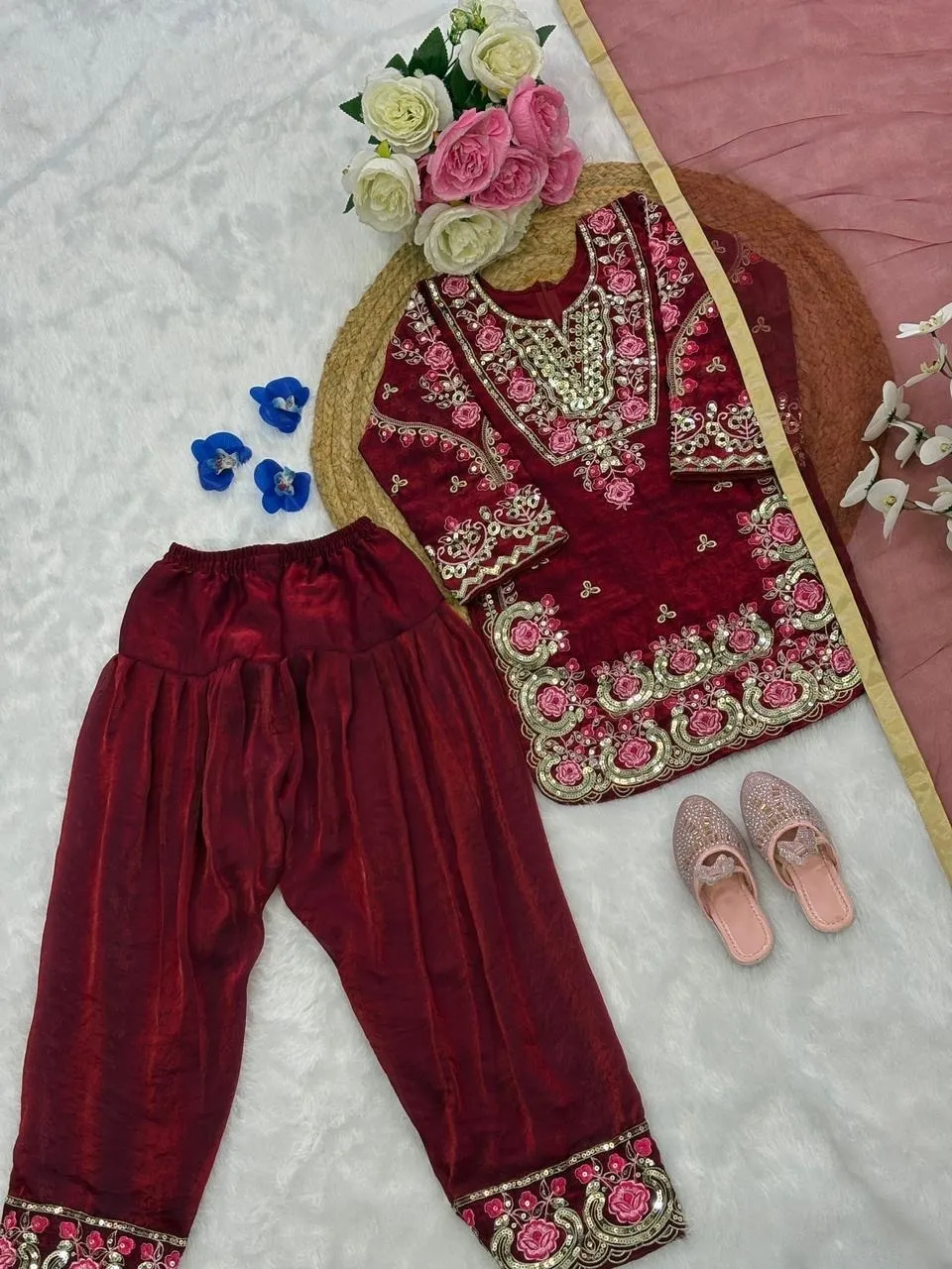 Small Girl Kid Farshi Salwar Suit