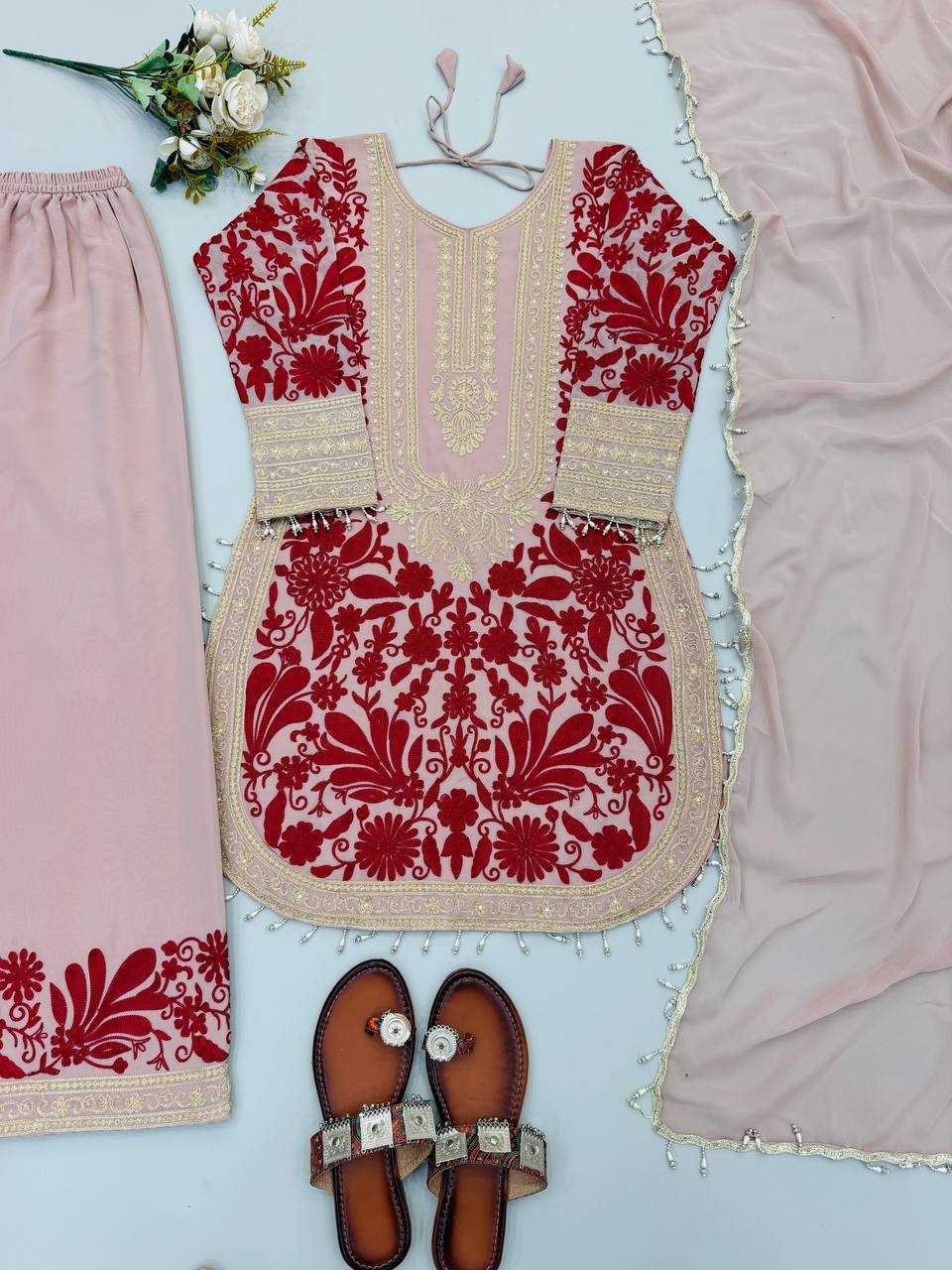 Pink Color Pakistani Dress