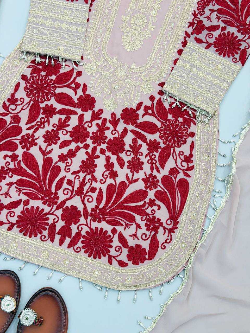 Pink Color Pakistani Dress
