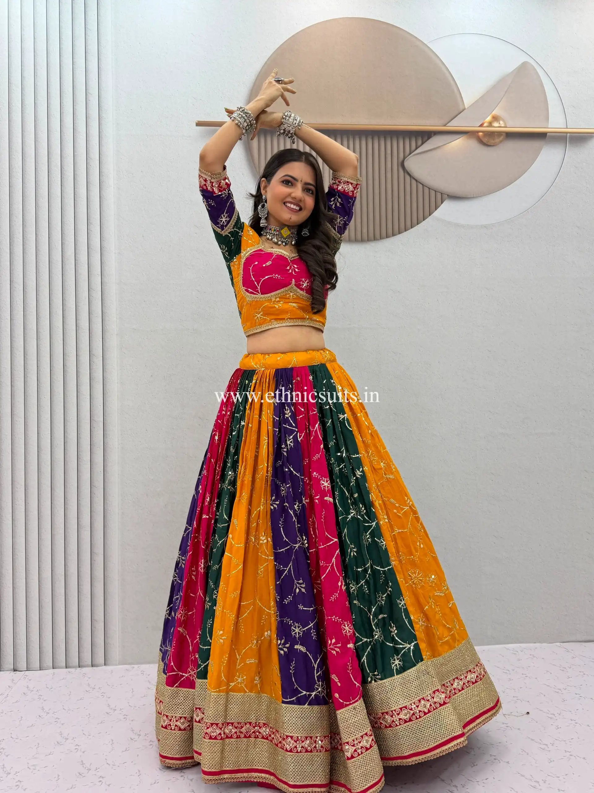 Trending Multi Color Chaniya Choli Readymade