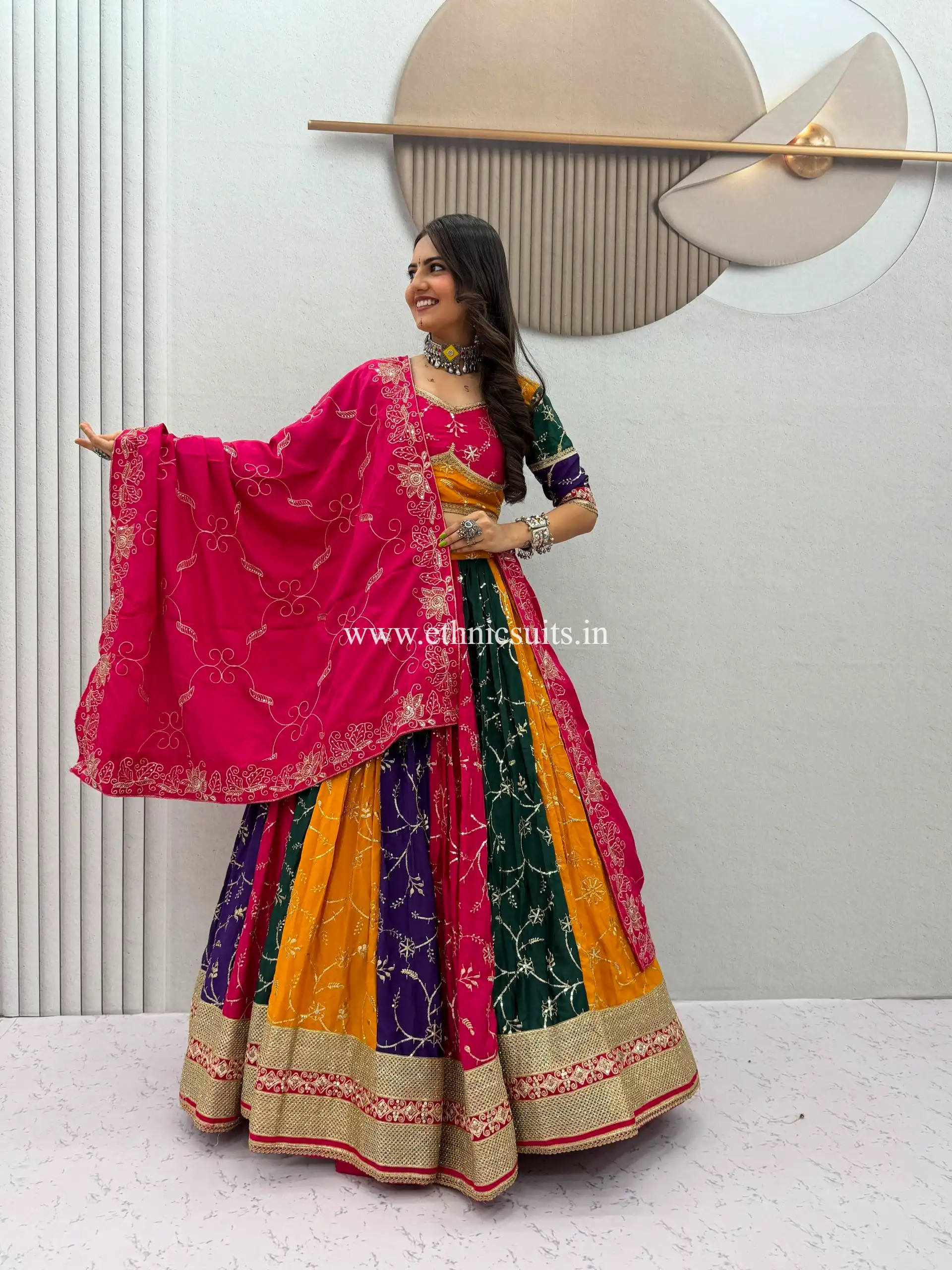 Trending Multi Color Chaniya Choli Readymade